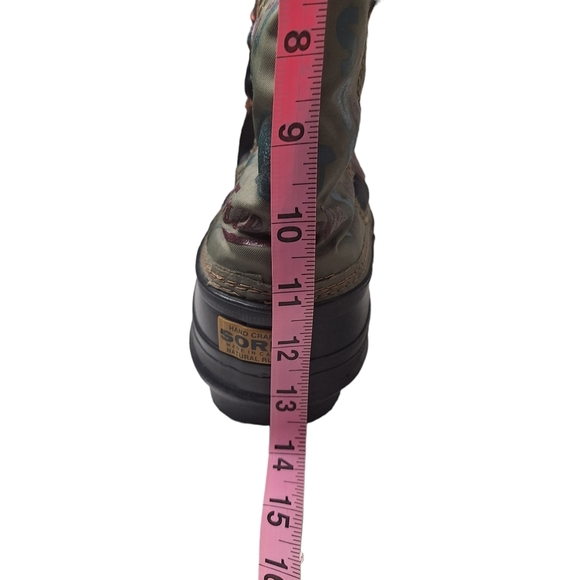 Vintage Sorel‎ Women Tall Freestyle Nylon Rubber Winter Lined Snow Boots Size 7 - Picture 15 of 16